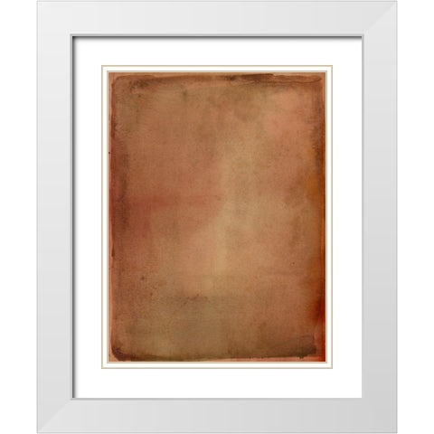 Sepia Submergence III White Modern Wood Framed Art Print with Double Matting by Parker, Jennifer Paxton