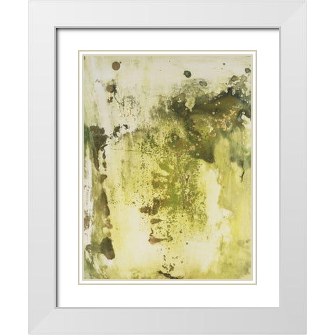 Canyon Diptych I White Modern Wood Framed Art Print with Double Matting by Combs, Joyce