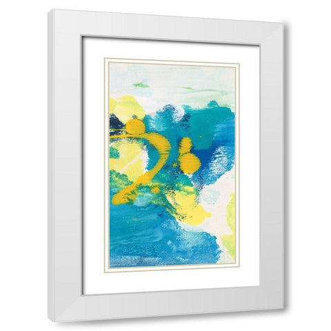Early Dream I White Modern Wood Framed Art Print with Double Matting by Combs, Joyce