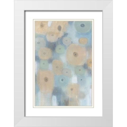 Spinning Wheels I White Modern Wood Framed Art Print with Double Matting by OToole, Tim