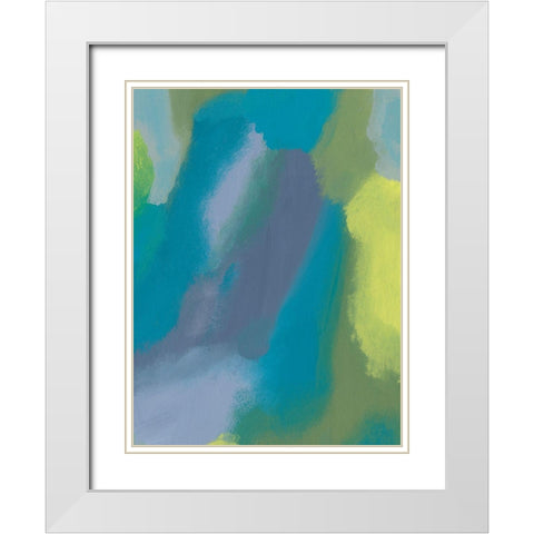 Lost in Memories I White Modern Wood Framed Art Print with Double Matting by Moore, Regina