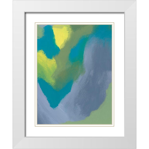 Lost in Memories II White Modern Wood Framed Art Print with Double Matting by Moore, Regina