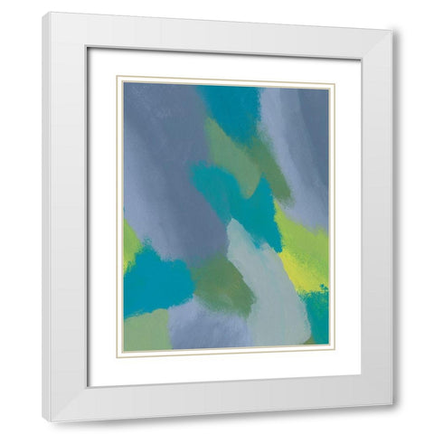 Lost in Memories IV White Modern Wood Framed Art Print with Double Matting by Moore, Regina