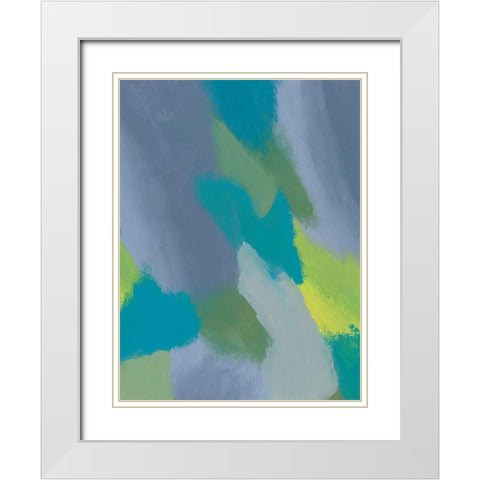 Lost in Memories IV White Modern Wood Framed Art Print with Double Matting by Moore, Regina