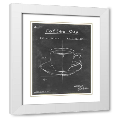 Morning Routine II White Modern Wood Framed Art Print with Double Matting by Harper, Ethan