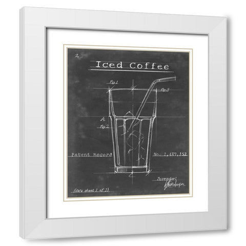 Morning Routine IV White Modern Wood Framed Art Print with Double Matting by Harper, Ethan