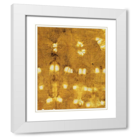 Turmeric Sunrise I White Modern Wood Framed Art Print with Double Matting by Sizemore, Natalie