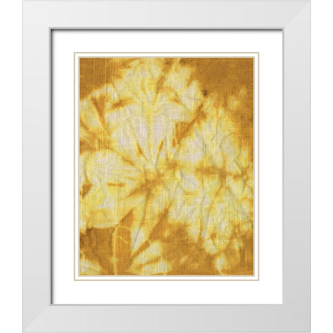 Turmeric Sunrise II White Modern Wood Framed Art Print with Double Matting by Sizemore, Natalie
