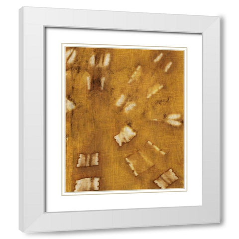 Turmeric Sunrise III White Modern Wood Framed Art Print with Double Matting by Sizemore, Natalie