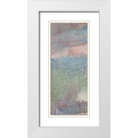 Cotton Candy Dream I White Modern Wood Framed Art Print with Double Matting by Kaelber, Renee
