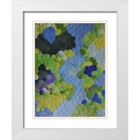 Estes Park White Modern Wood Framed Art Print with Double Matting by Good, Coco