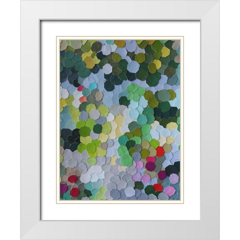 Huntington Gardens White Modern Wood Framed Art Print with Double Matting by Good, Coco