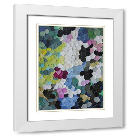 Walking through Waddesdon Gardens White Modern Wood Framed Art Print with Double Matting by Good, Coco
