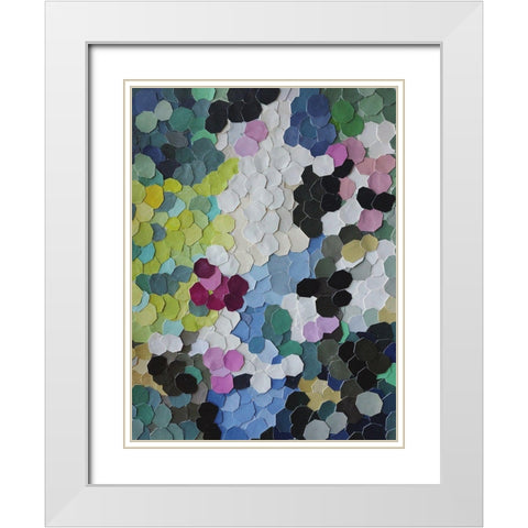 Walking through Waddesdon Gardens White Modern Wood Framed Art Print with Double Matting by Good, Coco