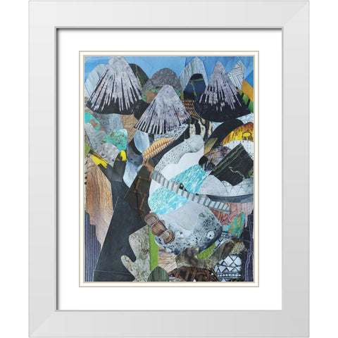 Arizona Highways White Modern Wood Framed Art Print with Double Matting by Good, Coco