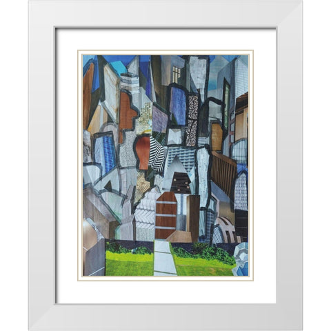 Chicago Grant Park White Modern Wood Framed Art Print with Double Matting by Good, Coco