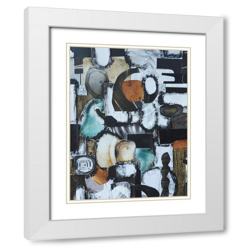 Day At the Spa White Modern Wood Framed Art Print with Double Matting by Good, Coco