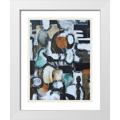 Day At the Spa White Modern Wood Framed Art Print with Double Matting by Good, Coco