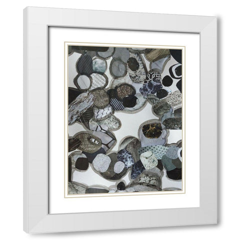 Egyptian Desert White Modern Wood Framed Art Print with Double Matting by Good, Coco