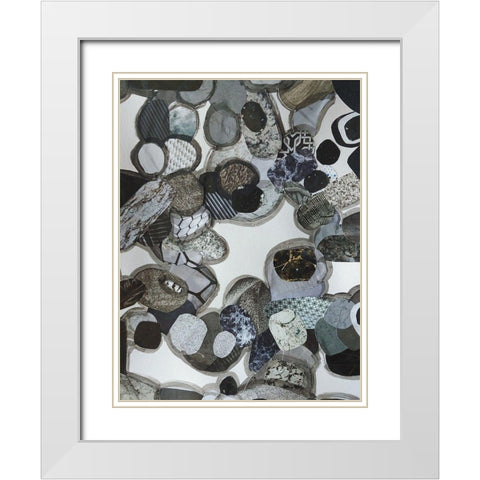 Egyptian Desert White Modern Wood Framed Art Print with Double Matting by Good, Coco