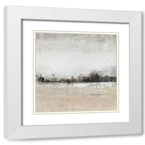 Esoteric I White Modern Wood Framed Art Print with Double Matting by OToole, Tim