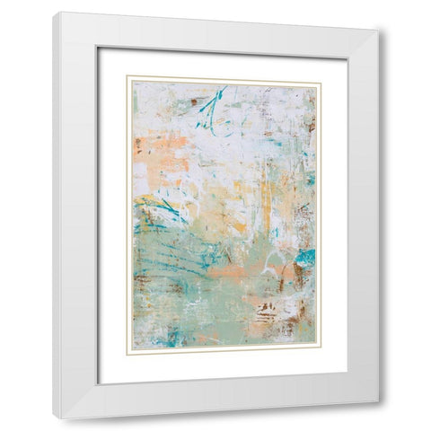 Island Jungle White Modern Wood Framed Art Print with Double Matting by Ashley, Erin