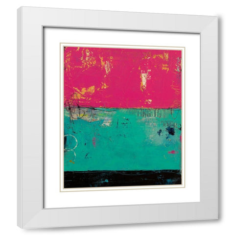 Good Mood White Modern Wood Framed Art Print with Double Matting by Ashley, Erin