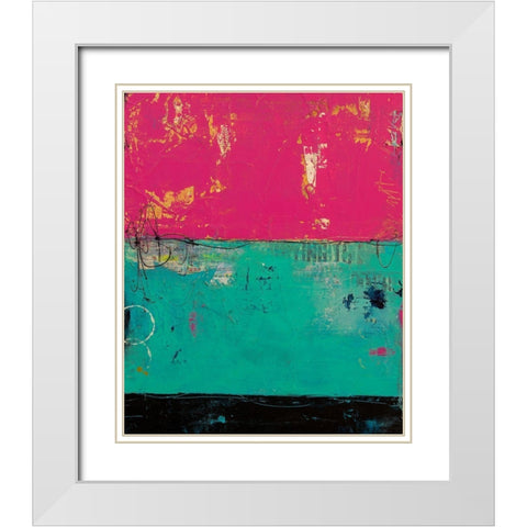 Good Mood White Modern Wood Framed Art Print with Double Matting by Ashley, Erin