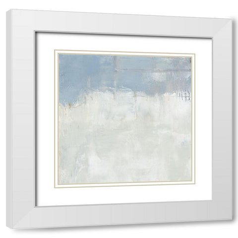 Meco II White Modern Wood Framed Art Print with Double Matting by Jachimiec, Sue