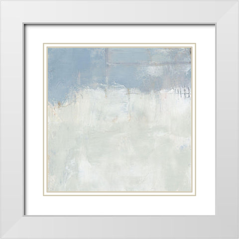 Meco II White Modern Wood Framed Art Print with Double Matting by Jachimiec, Sue