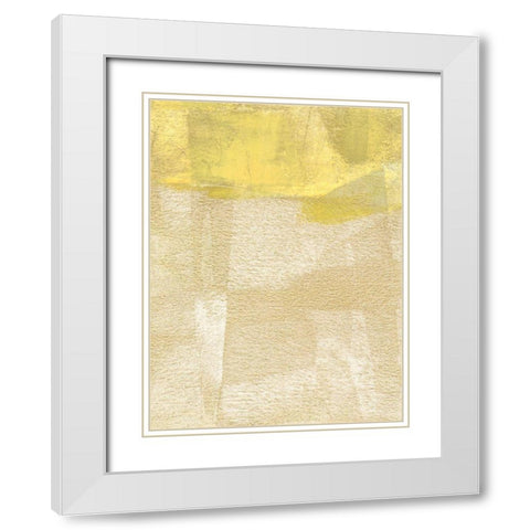 Vovere I White Modern Wood Framed Art Print with Double Matting by Jachimiec, Sue