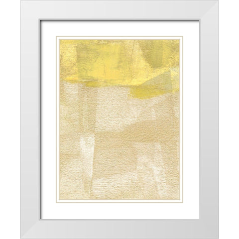 Vovere I White Modern Wood Framed Art Print with Double Matting by Jachimiec, Sue