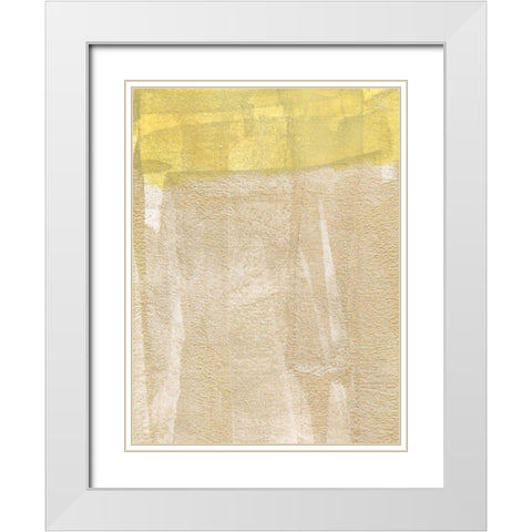 Vovere II White Modern Wood Framed Art Print with Double Matting by Jachimiec, Sue
