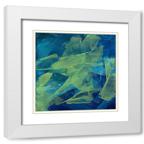 Lime and the Coconut II White Modern Wood Framed Art Print with Double Matting by Guererra, Teodora
