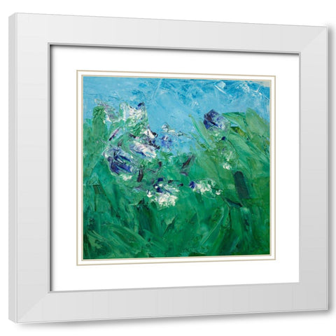 Perfect Spring Timing III White Modern Wood Framed Art Print with Double Matting by Guererra, Teodora