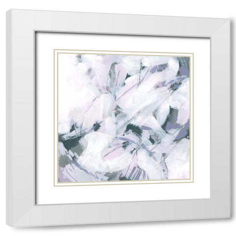 Cloud Calculus I White Modern Wood Framed Art Print with Double Matting by Vess, June Erica