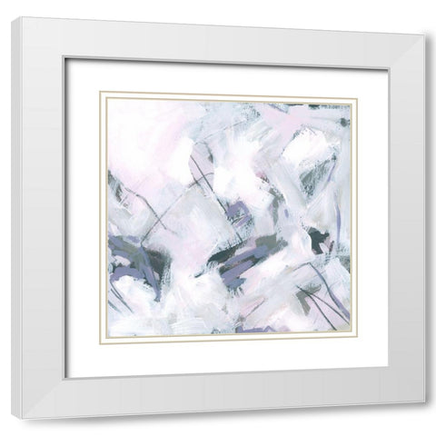 Cloud Calculus III White Modern Wood Framed Art Print with Double Matting by Vess, June Erica