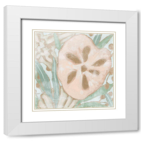 Kelp Song III White Modern Wood Framed Art Print with Double Matting by Vess, June Erica