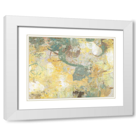 Slingshot I White Modern Wood Framed Art Print with Double Matting by OToole, Tim