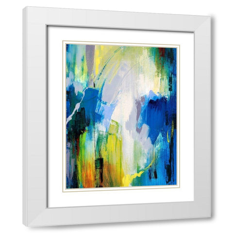 Sun Kissed I White Modern Wood Framed Art Print with Double Matting by Edmunds, Sydney