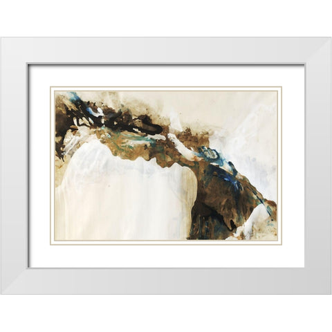 Deep Sediment White Modern Wood Framed Art Print with Double Matting by Taylor, Kari