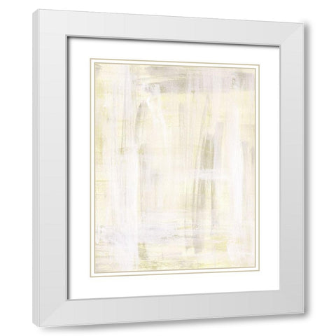 On a Sunbeam II White Modern Wood Framed Art Print with Double Matting by Wang, Melissa