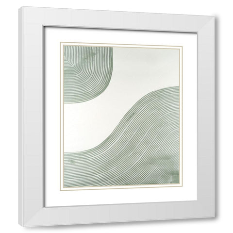 Get Going I White Modern Wood Framed Art Print with Double Matting by Lam, Vanna