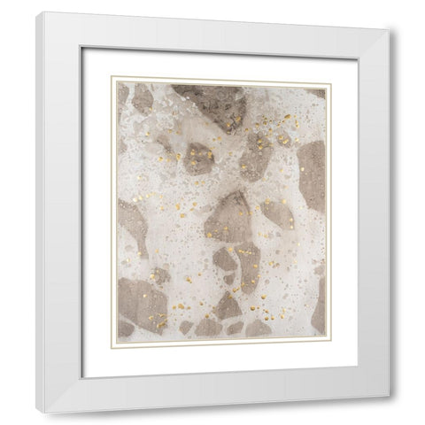 Chordata I White Modern Wood Framed Art Print with Double Matting by Lam, Vanna
