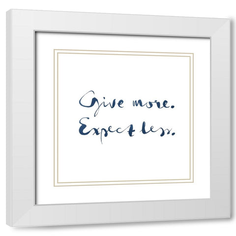 American Aspiration I White Modern Wood Framed Art Print with Double Matting by Green, Jacob