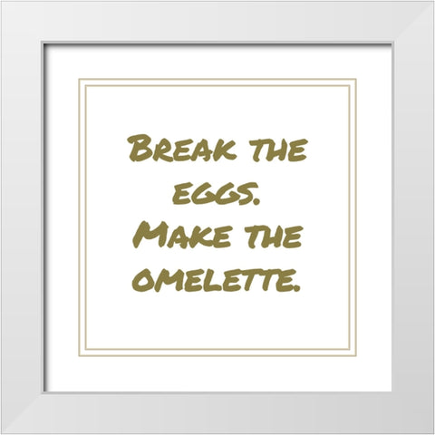 American Aspiration II White Modern Wood Framed Art Print with Double Matting by Green, Jacob