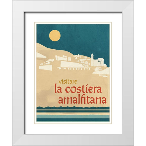 Summer Abroad IV White Modern Wood Framed Art Print with Double Matting by Green, Jacob
