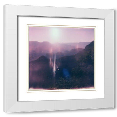 Grand Canyon Sunrise I White Modern Wood Framed Art Print with Double Matting by Green, Jacob