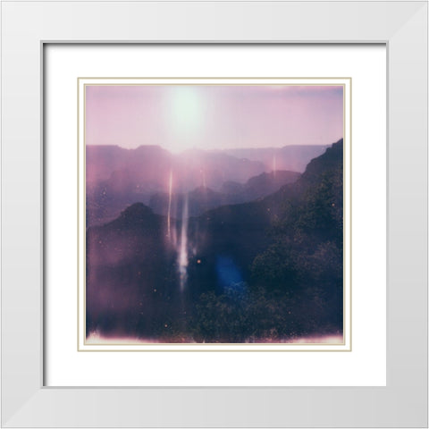 Grand Canyon Sunrise I White Modern Wood Framed Art Print with Double Matting by Green, Jacob