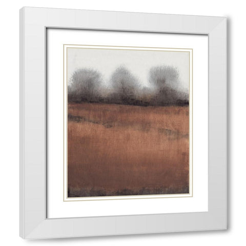 Frosty Weather I White Modern Wood Framed Art Print with Double Matting by OToole, Tim